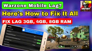 Warzone Mobile Lag? Here's How To Fix It All | WZM Mobile Lag | Lag Fix Wzm After Update | Wzm