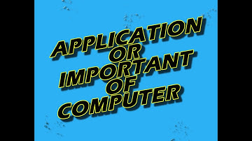LIMITATIONS & APPLICATION OF COMPUTER (IN BUSINESS)