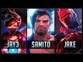 JAKE vs JAY3 vs SAMITO | Gods of DPS | Overwatch Montage