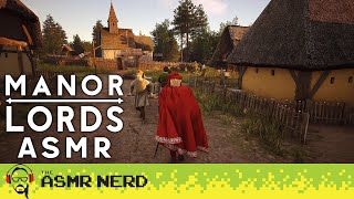 My New FAV ASMR Game ✨ More MANOR LORDS 🏰 Relaxing Medieval Village Life Simulator [soft-spoken] screenshot 4