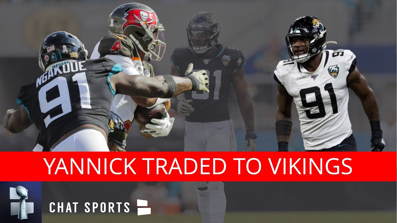 Vikings to acquire pass rusher Yannick Ngakoue from Jacksonville ...