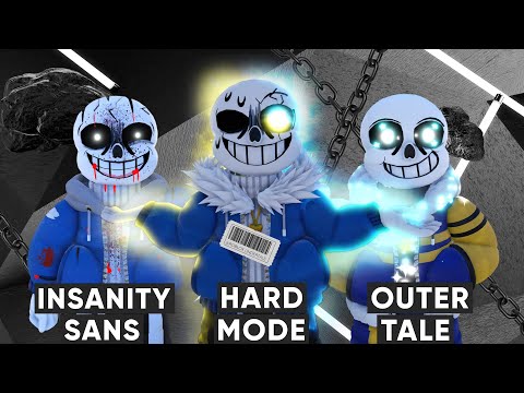 Full power hard mode sans! - Roblox