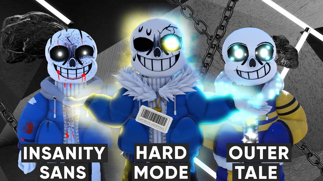 Full power hard mode sans! - Roblox