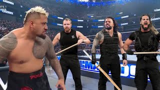 WWE 24 April 2024 Roman Reigns Return With The Shield & Attack Solo Sikoa New Bloodline Smakdown