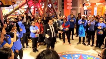 Last day at TOYS R US TIMES SQ. Employee send off.