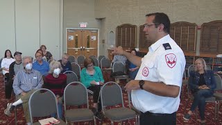 Medical Watch: Israeli Mass Casualty Response Group provides emergency instruction to Northbrook res