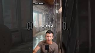 Manhattan evacuation due to a possible collapsing building