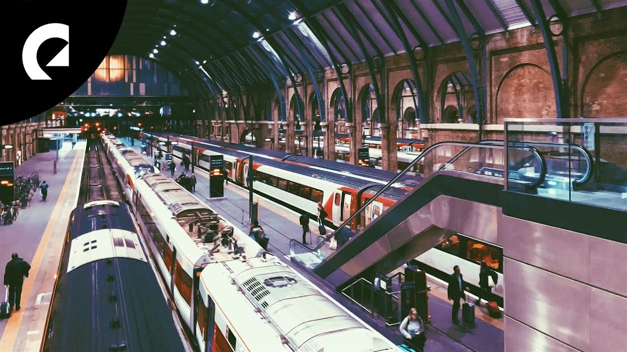 1 Hour of London Train Station Ambience 🚉 Crowd, Announcer, Train