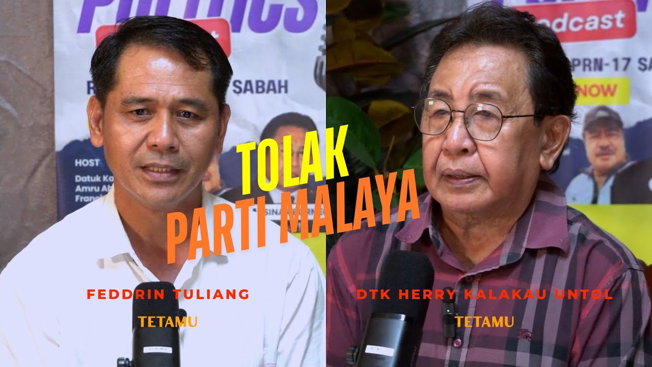 TOLAK PARTI MALAYA JUSTICE FOR SABAH   Feddrin Tuliang 111025