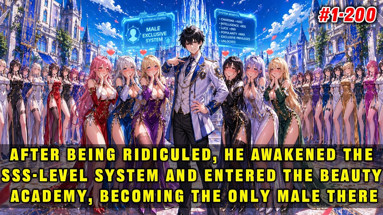 ⁣🔥After Being Ridiculed, He Awakened the System and Became the Only Man in the Beautiful Academy！