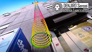 Amazing Science  ‖  Slinky's Surprising Drop!  【with subtitles】