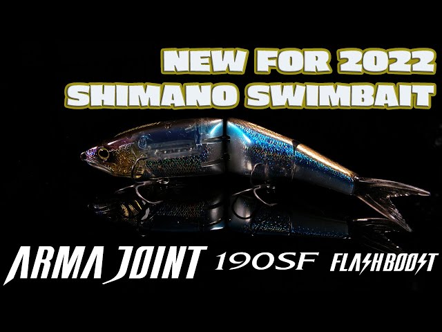 NEW 2022 SHIMANO ARMAJOINT 190SF FLASHBOOST SWIMBAIT 