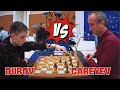 Dubov vs gareyev  world blitz chess 2023  r2