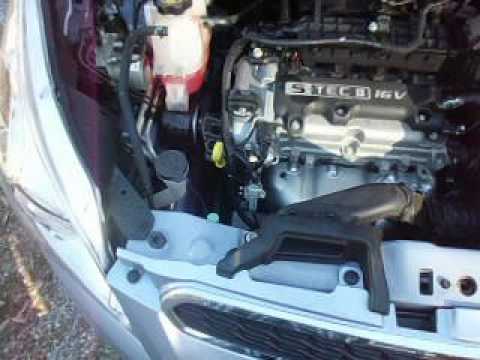 2015 Chevrolet Spark Oil Change NO JACK OR RAMPS - YouTube