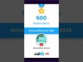 600 Subscribers! 🥳 A huge thank you to all of you!