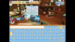Playing some animal jam play wild