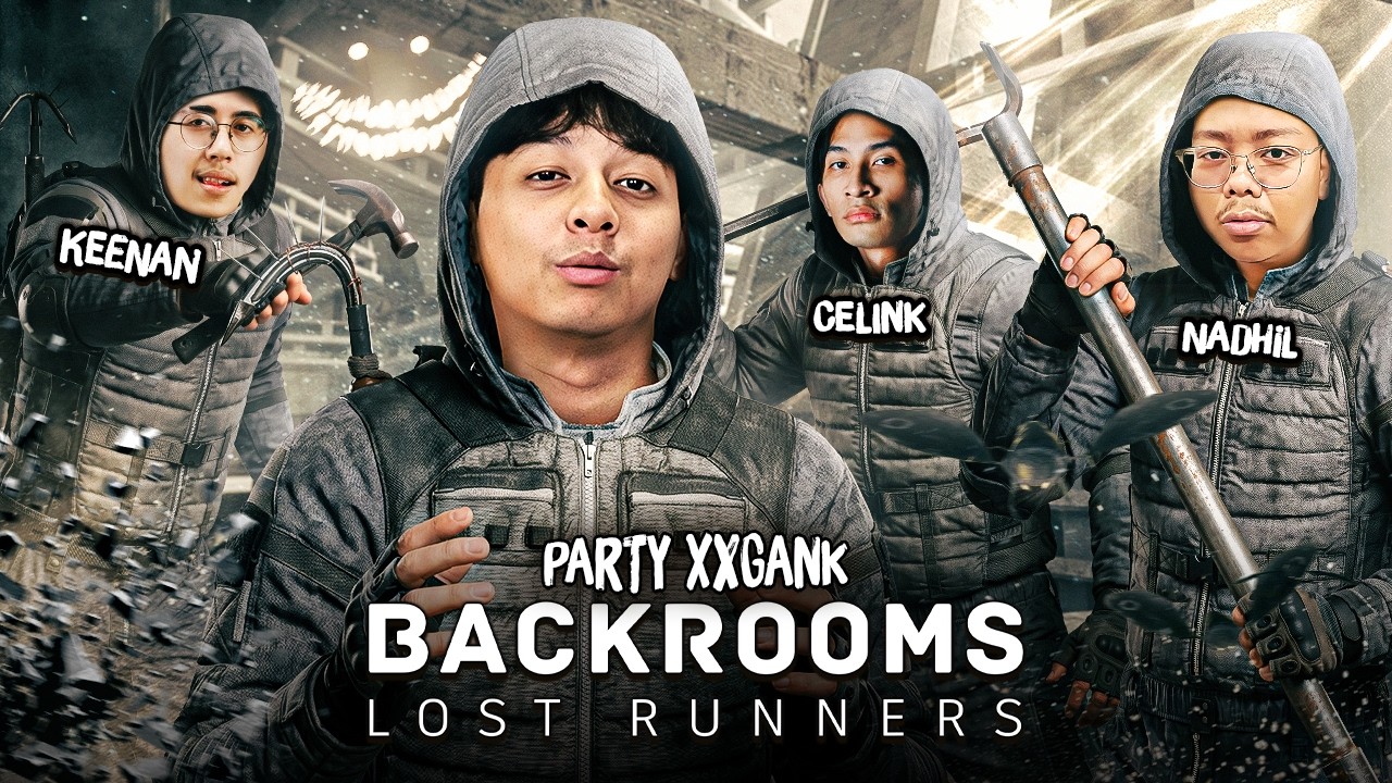XXGANK BERMAIN HORROR! - BACKROOMS LOST RUNNERS