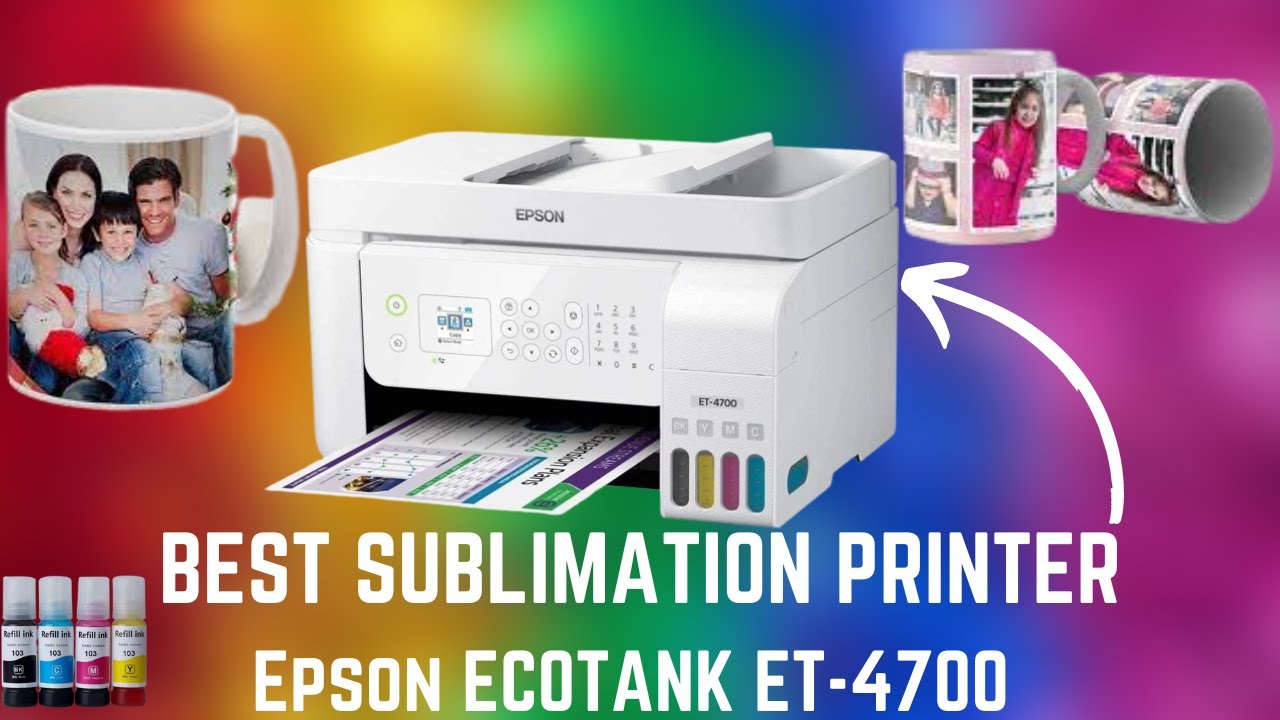 EPSON ECOTANK ET-4700 Review #bestsublimationprinter 