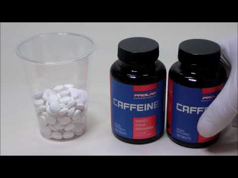 【抽出実験】錠剤からのカフェインの抽出と精製　Caffeine extraction from pills