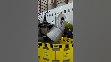 Thrust Reversers In Action | B737-200