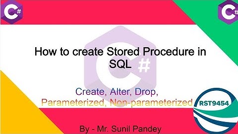 Stored Procedure in SQL | SQL Stored procedure Hindi | Stored Procedure in SQL Server for Beginners