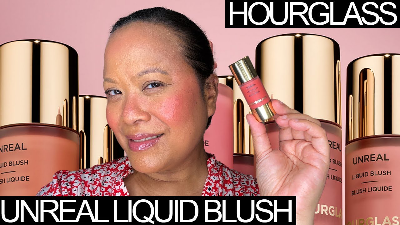 One drop is that all you really need? Mind Blown!Hourglass Unreal Liquid Blush -Whim, Vision, Future