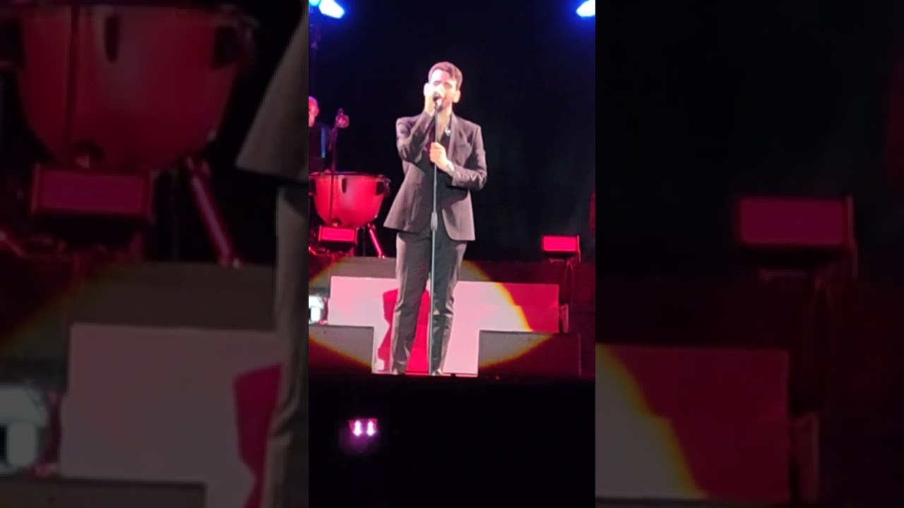 My video 2nd row: All by myself, Ignazio Boschetto, Il Volo, Torre del Lago, 24 July 2022.