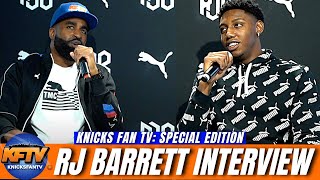 Inside RJ Barrett's Competitive Drive: An In-Depth Interview with the Knicks Star
