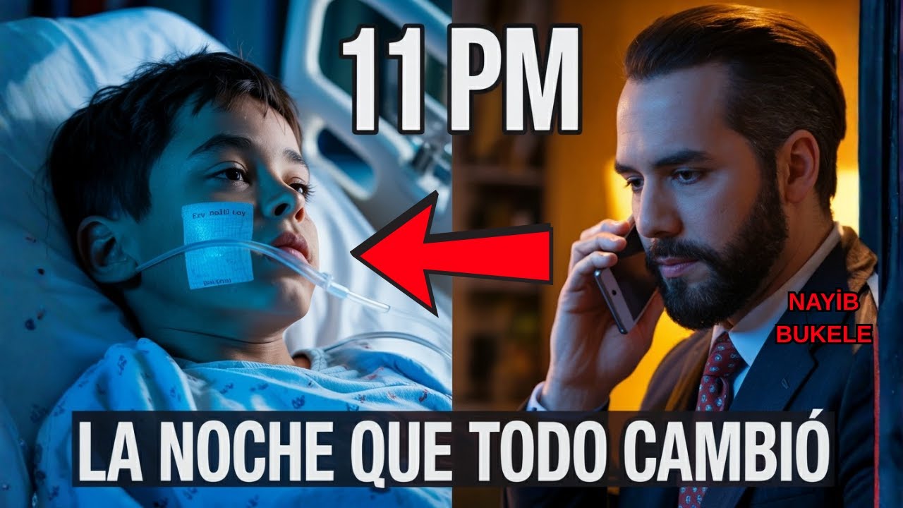 Bukele Esperó 8 Horas en un Hospital por un Niño Que No lo Conocía - Lo Que Pasó Cambió El Salvador