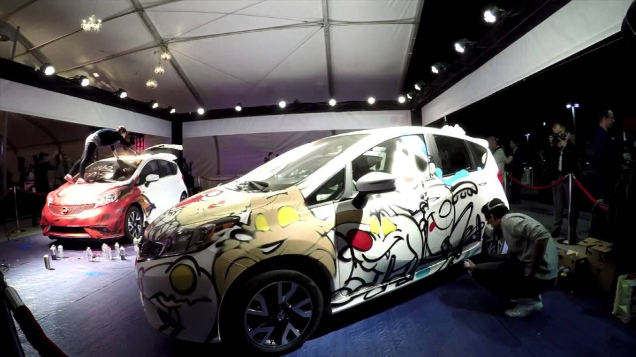 2015 Nissan Street Art Throwdown @ LA Auto Show