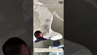 Applying Reinforcing Mesh and Base Coat Plaster to an Exterior Insulation Wall System