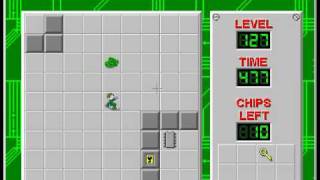 Chip's Challenge 1 Level 127 (Skelzie) - 454 seconds