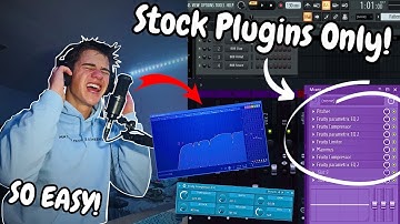 How To Mix Professional Vocals With Stock Plugins In FL Studio!