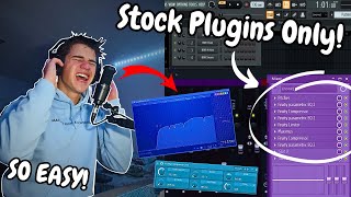 How To Mix Professional Vocals With Stock Plugins In FL Studio!