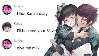 If Tanjiro Stole Kanaos Diary Demon Slayer