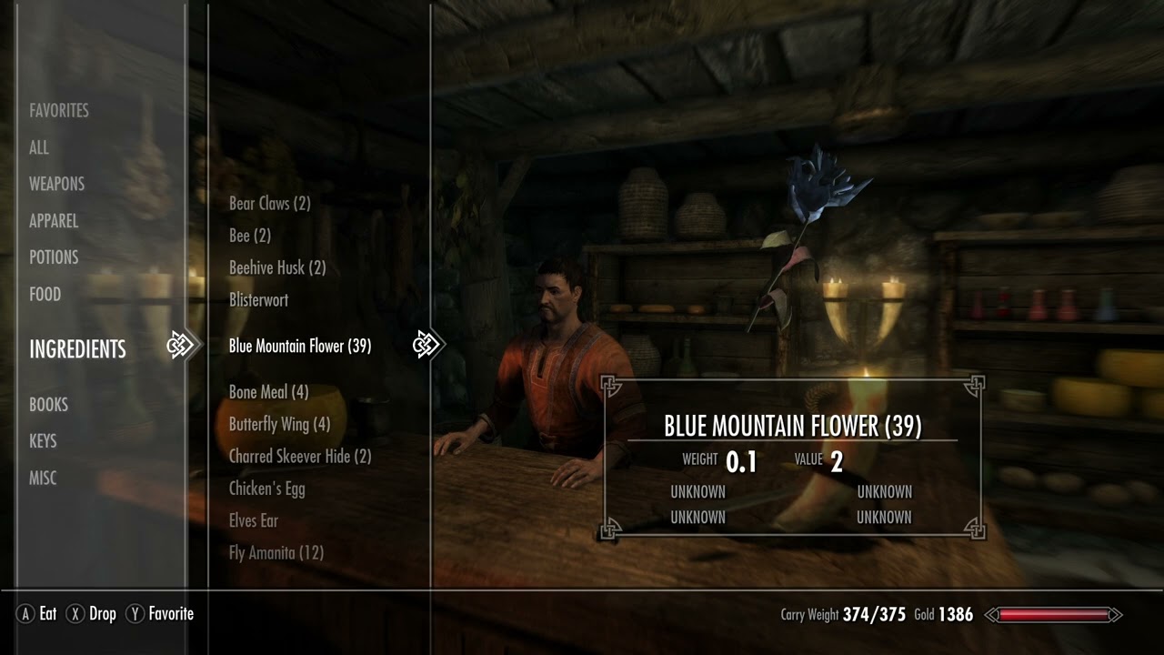 Blue Mountain Flower