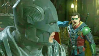 Batman Vs Damian Wayne Fight Scene 4K Ultra HD
