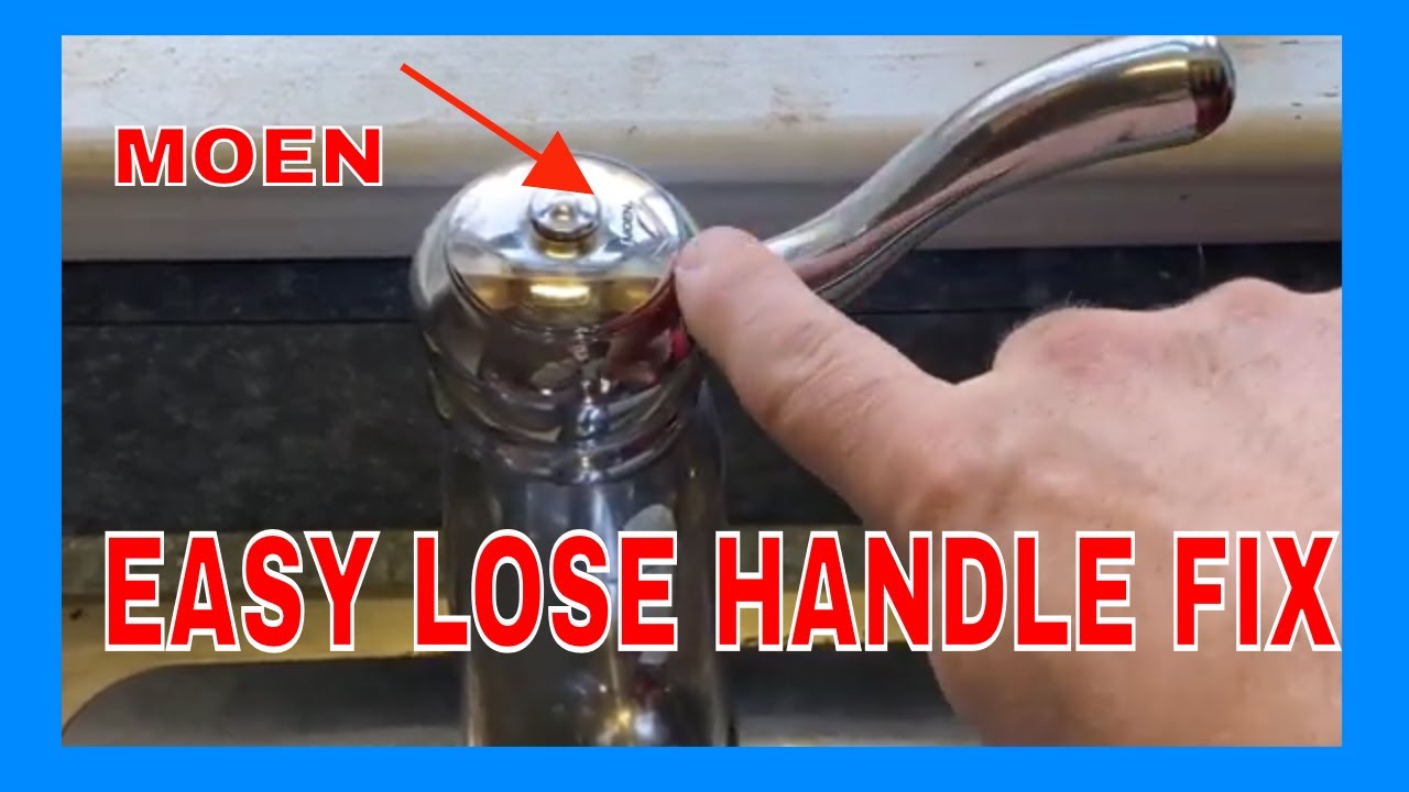 How to fix a lose kitchen faucet YouTube