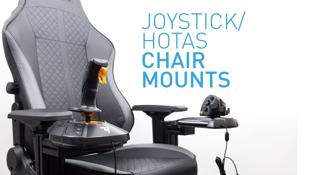 Joystick Hotas Chair Mounts Monstertech Youtube