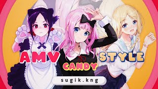 AMV Candy Style - Kaguya Shinomiya, Fujiwara Chika, Hayasaka Ai (KineMaster Edit)