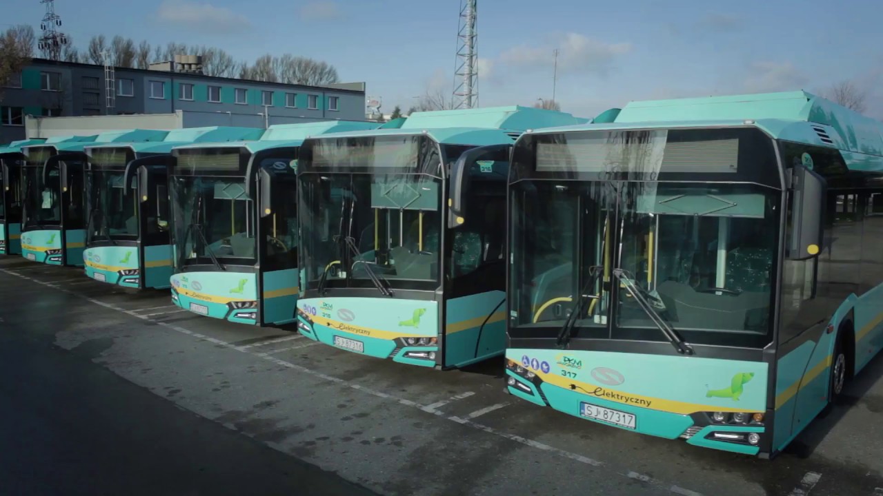 Flota elektrycznych Solarisów w Jaworznie
