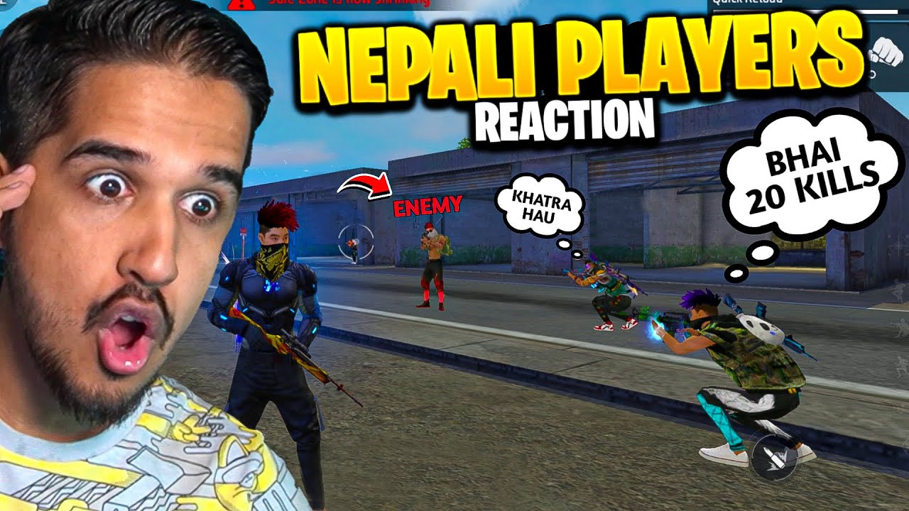 Nepali Players Crazy Reaction On AmitBhai Gameplay || Desi Gamers