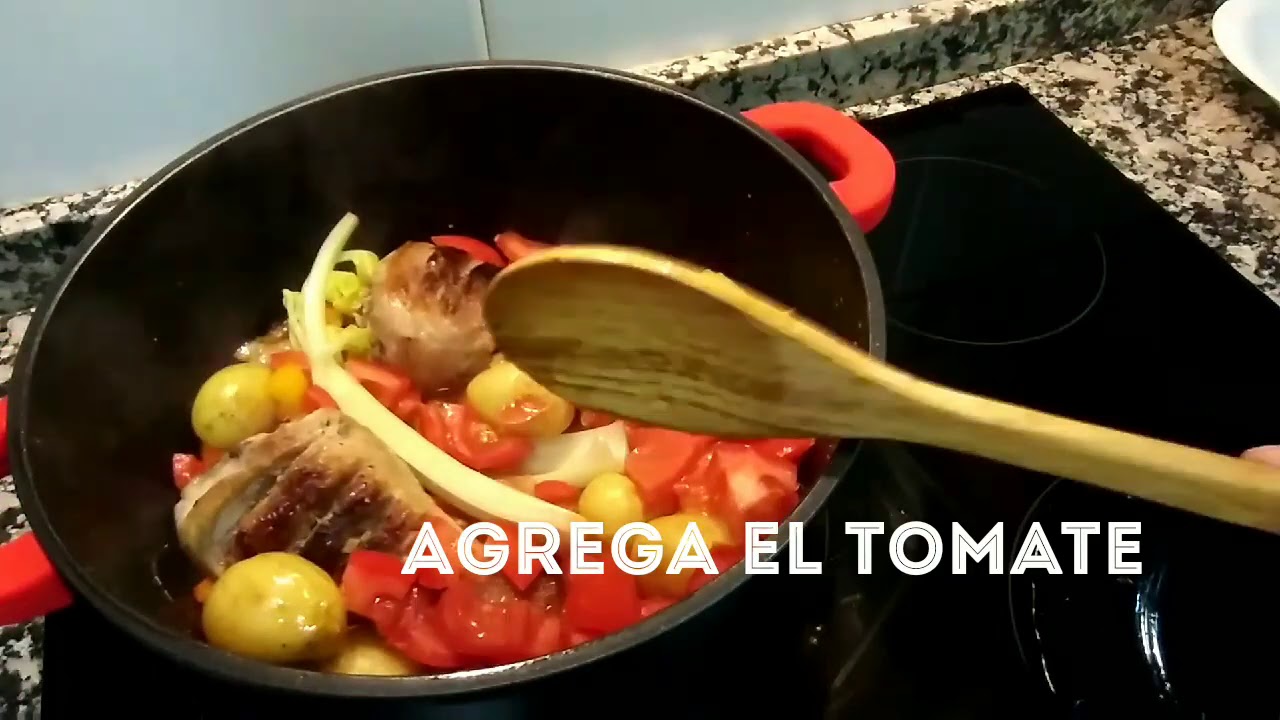 Muslos de pavo con salsa de verduras#pavo#salsas