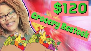 GROCERY HAUL | ALDI AND KROGER | We Spent $120 | KaTrina and Charles TV |