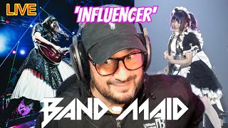 BAND-MAID │ 'Influencer LIVE in Yokohama 2023'  │ "Miku out FRONT! I Love This Song!!