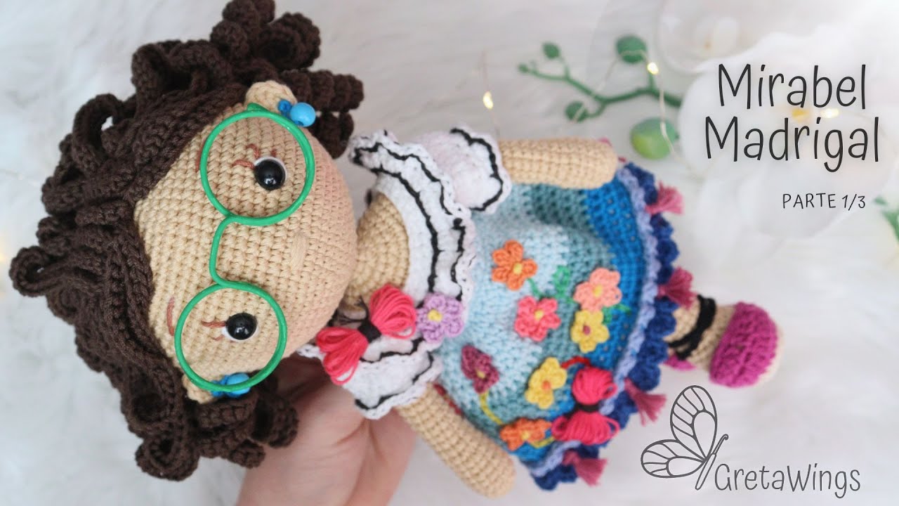 Mirabel Madrigal Amigurumi Encanto | Serie Princesas  Parte 1/3 Sub 🇺🇸🇪🇸/ GretaWings