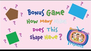Shapes for Kids! How Many Sides Does This Shape Have? Fun Learning Animation #KidsLearning #Shapes