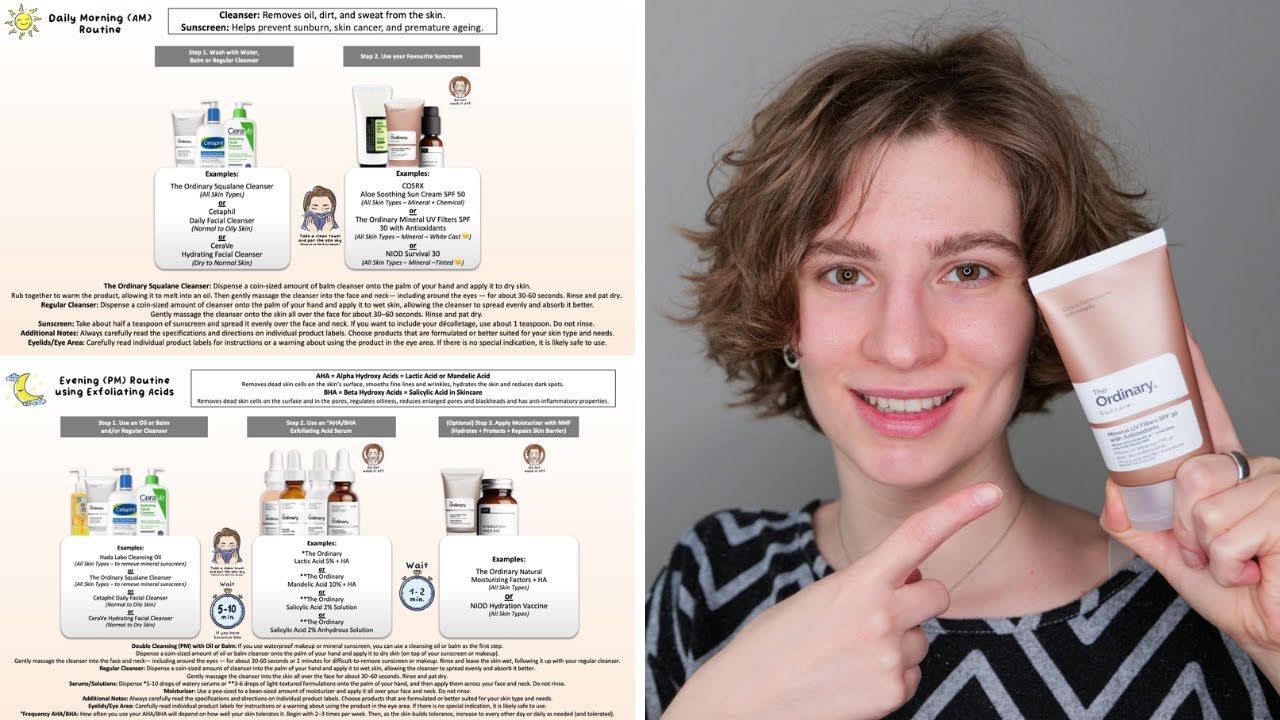 The Ordinary Skincare Routine for Teens YouTube