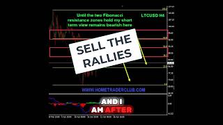 LITECOIN sell idea explained - 30 April 2024 - By Vladimir Ribakov #trading #forex #shorts