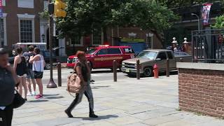 Philadelphia firefighting car emergency dispatch 費城消防警備車緊急出動